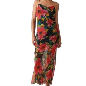 Urban Outfitters Rosalia Floral Maxi Dress